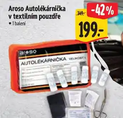 Albert Aroso Autolékárnička v textilním pouzdře nabídka