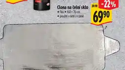 Albert Clona na čelní sklo nabídka