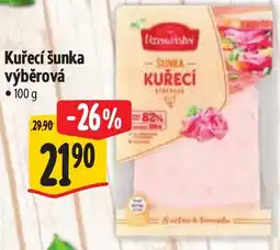 Albert Kuřecí šunka výběrová nabídka