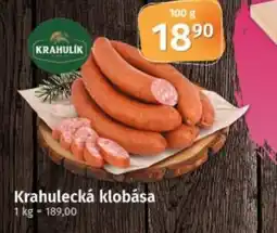 COOP TIP Krahulecká klobása nabídka