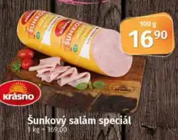 COOP TIP Šunkový salám speciál nabídka