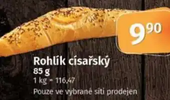 COOP TIP Rohlík císařský nabídka