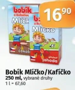 COOP TIP Bobík Mličko/Kafíčko nabídka