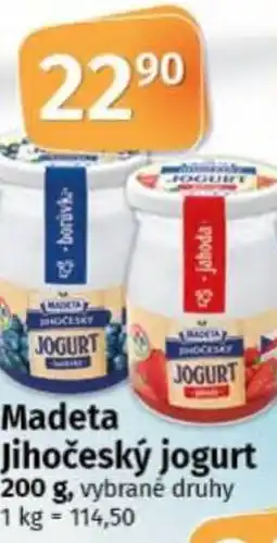COOP TIP Madeta Jihočeský jogurt nabídka