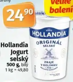 COOP TIP Hollandia Jogurt selský nabídka
