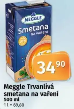 COOP TIP Meggle Trvanlivá smetana na vaření nabídka