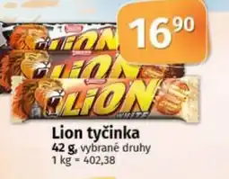 COOP TIP Lion tyčinka nabídka