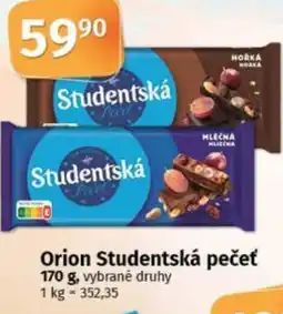 COOP TIP Orion Studentská pečeť nabídka