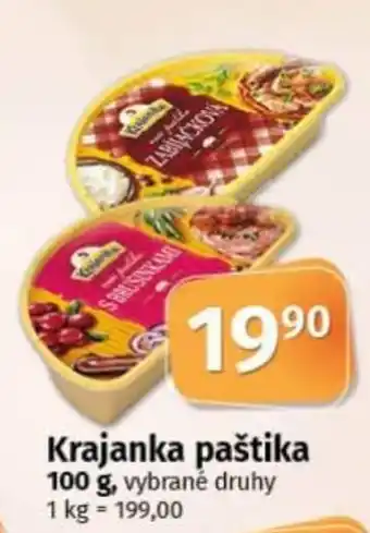 COOP TIP Krajanka paštika nabídka
