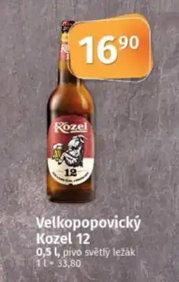 COOP TIP Velkopopovický Kozel 12 nabídka