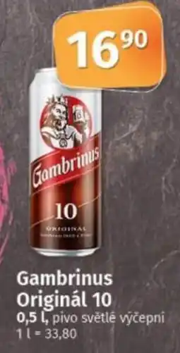 COOP TIP Gambrinus Originál 10 nabídka