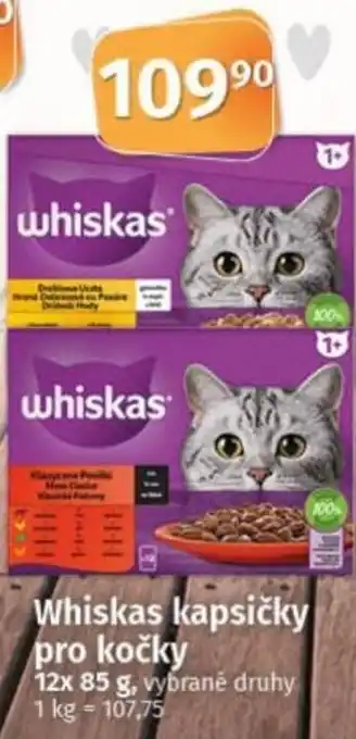 COOP TIP Whiskas kapsičky pro kočky nabídka