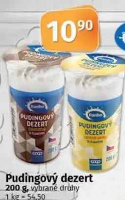 COOP TIP Ranko Pudingový dezert nabídka