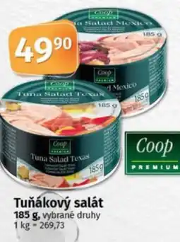 COOP TIP Tuňákový salát nabídka