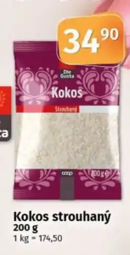 COOP TIP Kokos strouhaný nabídka