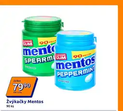 Action Žvýkačky Mentos nabídka