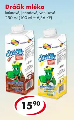 CBA Dráčik mléko nabídka