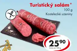 CBA Turistický salám nabídka