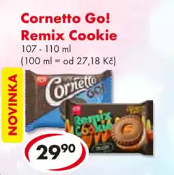 CBA Cornetto Go! Remix Cookie nabídka