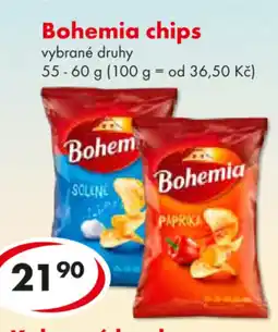 CBA Bohemia chips nabídka