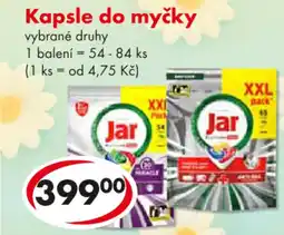 CBA Jar Kapsle do myčky nabídka