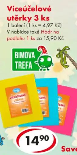 CBA Víceúčelové utěrky nabídka