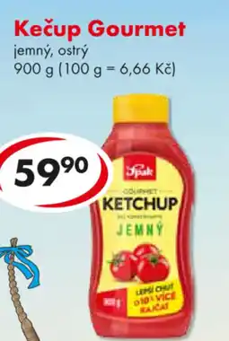 CBA Kečup Gourmet nabídka
