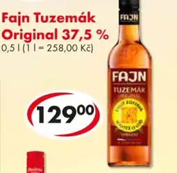 CBA Fajn Tuzemák Original 37,5% nabídka