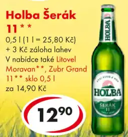 CBA Holba Šerák 11 nabídka