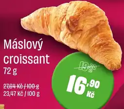BonVeno Máslový croissant nabídka
