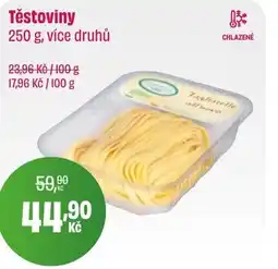 BonVeno Těstoviny nabídka