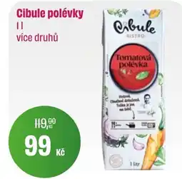BonVeno Cibule polévky nabídka