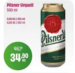 BonVeno Pilsner Urquell nabídka