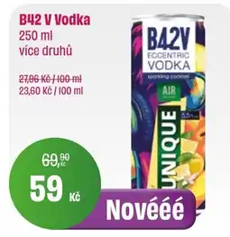 BonVeno B42 V Vodka nabídka