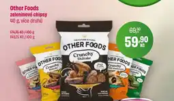 BonVeno Other Foods zeleninové chipsy nabídka