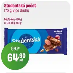 BonVeno Studentská pečeť nabídka