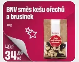 BonVeno BNV směs kešu ořechů a brusinek nabídka