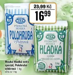 TEMPO Mouka Hladká extra speciál, Polohrubá výběrová nabídka