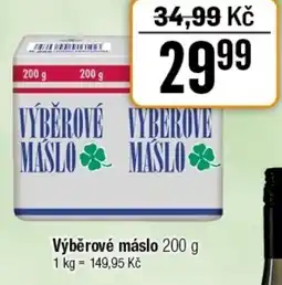 TEMPO Výběrové máslo nabídka