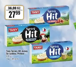TEMPO Tany Sýrový Hit Jemný, Se šunkou, Protein nabídka