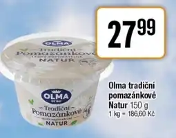TEMPO OLMA tradiční pomazánkové Natur nabídka
