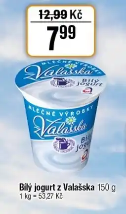 TEMPO Bílý jogurt z Valašska nabídka
