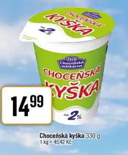 TEMPO Choceňská kyška nabídka