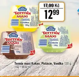 TEMPO Termix maxi Kakao, Pistácie, Vanilka nabídka