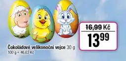 TEMPO Čokoládové velikonoční vejce nabídka