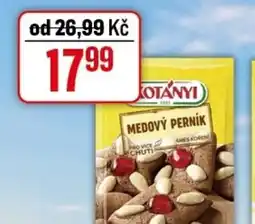 TEMPO KOTANYI Medový perník nabídka
