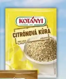 TEMPO KOTANYI Citrónová kůra nabídka