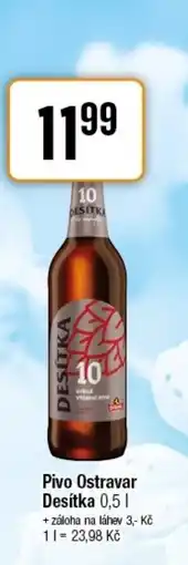 TEMPO Pivo Ostravar Desítka nabídka