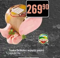 TEMPO Šunka Delikates nejvyšší jakosti nabídka