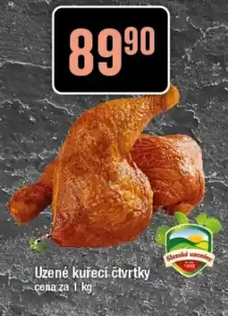 TEMPO Uzené kuřecí čtvrtky nabídka